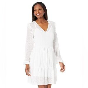 Wrangler Retro Easter Dress White Tiered